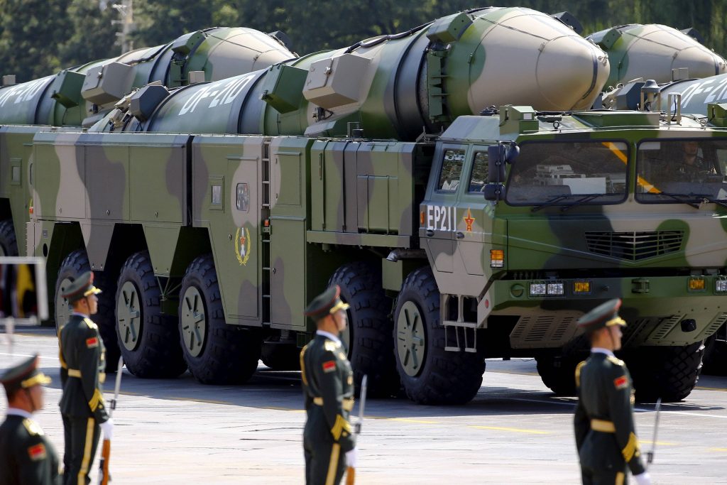 Misiles DF-21D. China podría tener unas fuerzas nucleares mucho mayores de las declaradas