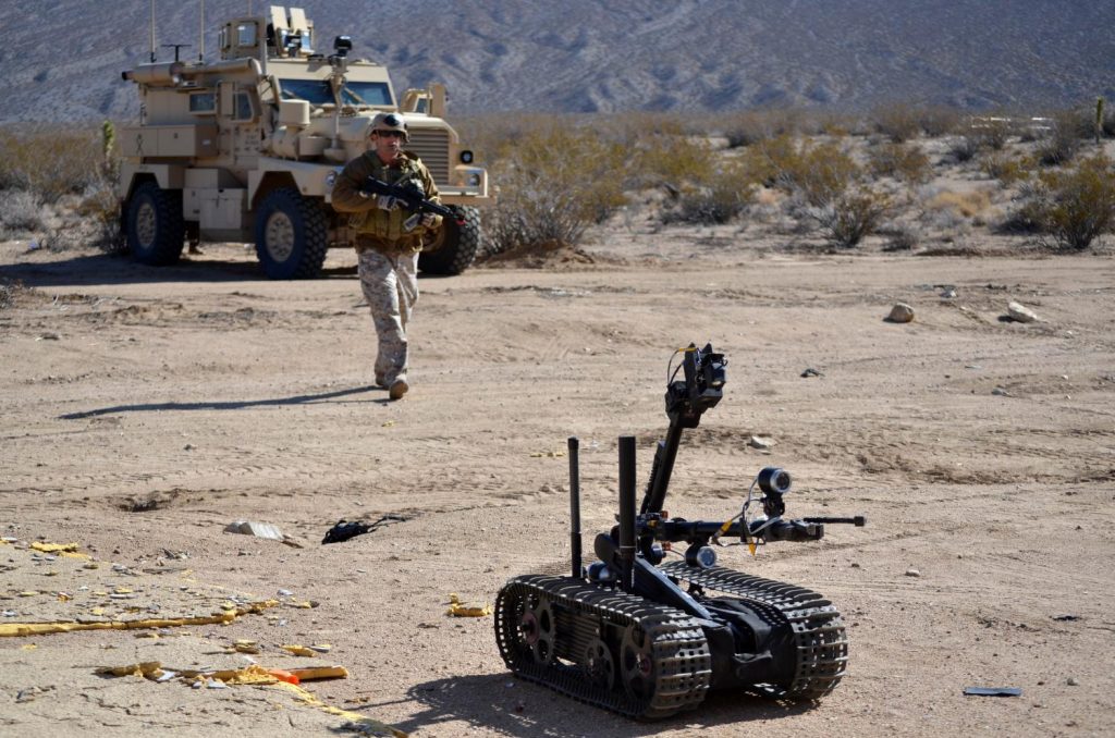 If today the robots support the infantry, in the future they are expected to monopolize the bulk of the missions, operating autonomously and minimizing the number of their own casualties. Photo - US DoD