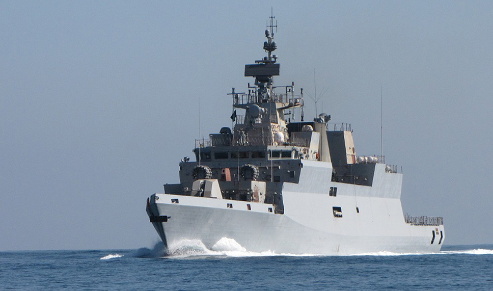 Además de los buques de gran porte, la Armada de la India se está preocupando de conformar una nutrida flota de corbetas lanzamisiles, cuyas unidades más modernas son las de la clase Kamorta
