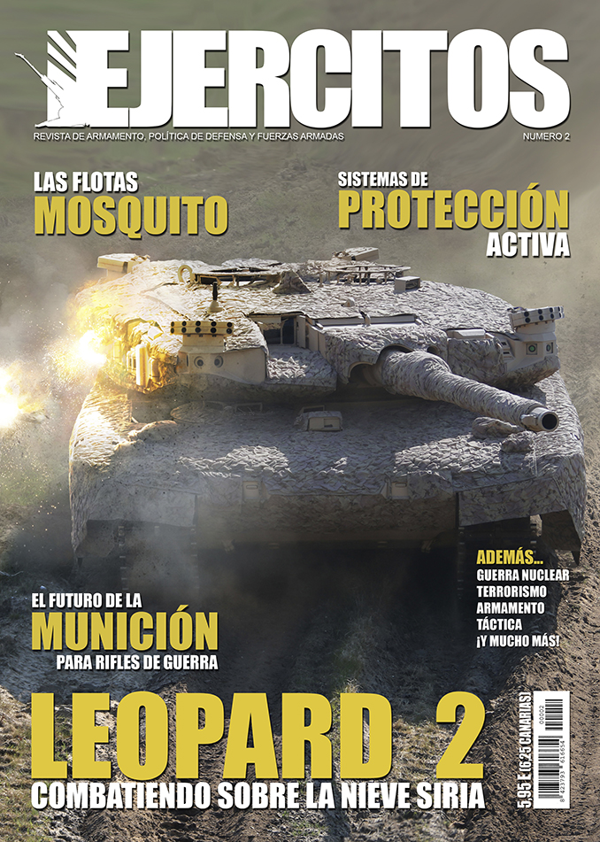 Portada Revista Ejércitos - Número 2 - Marzo de 2018