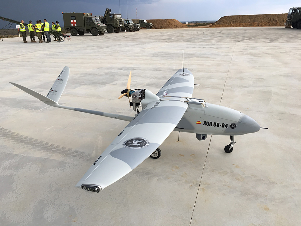 UAV ligero Atlantic de la firma española SCR