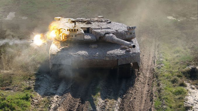 Rheinmetall Active Protection System in action