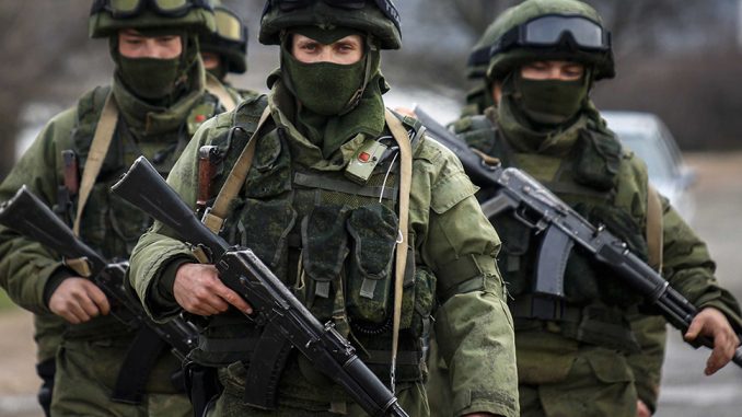 The "little green men" are the best-known face of the Russian intervention in Crimea and a model of the tactics of the "Gray Zone"