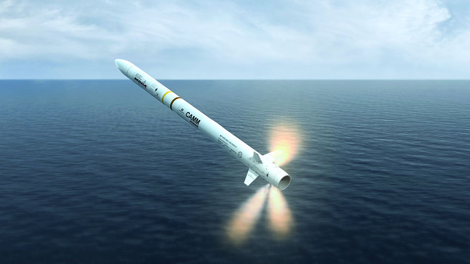Misil Sea Ceptor de MBDA
