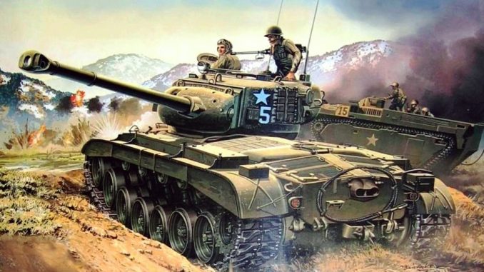 Los carros de combate durante la Guerra de Corea