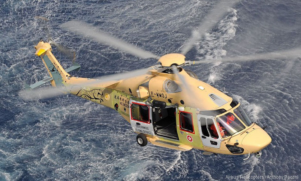 Helicóptero H175 de Airbus en configuración SAR