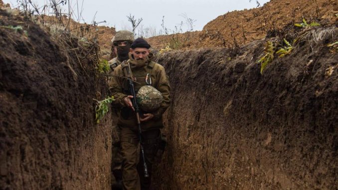 Trench in the Donbas War. Source - Ministry of Defense of Ukraine