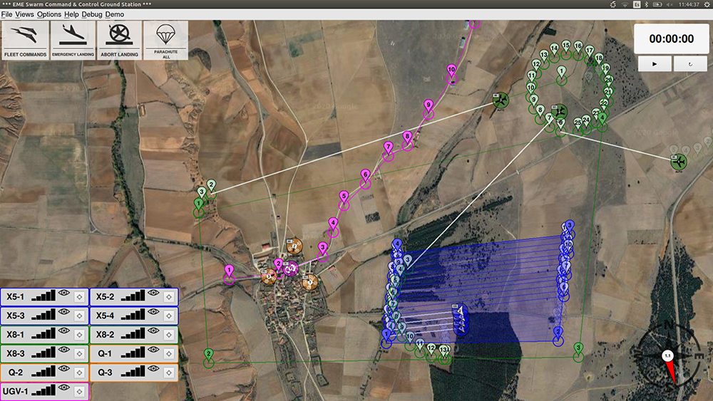 Dans un avenir proche, des organisations telles que la Garde civile pourront patrouiller de vastes zones de territoire à l'aide de drones et de l'intelligence artificielle, de sorte que la charge de travail de l'opérateur soit réduite et que des fonctions telles que le vol, le suivi, etc. soient automatisées. Source - Magazine Ejercitos.