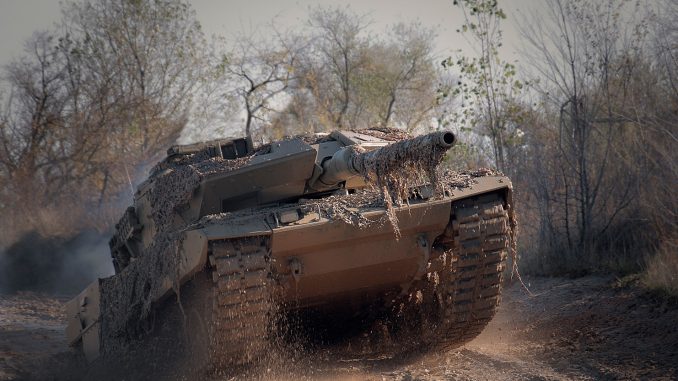 Leopardo 2E del Ejército de Tierra. Fuente - Ejército de Tierra de España.