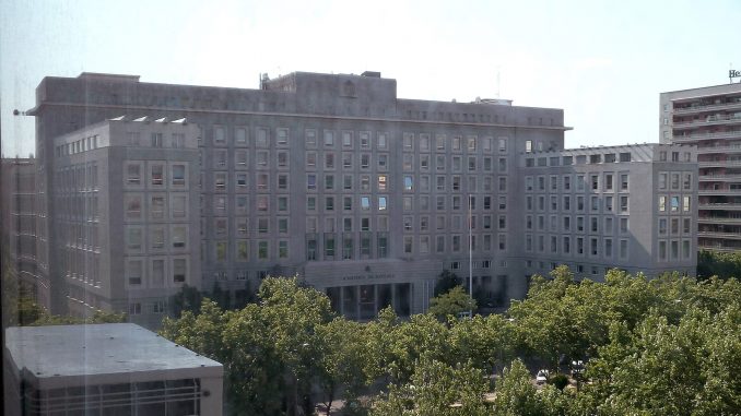 Ministerio de Defensa de España. Autor - Luis García.