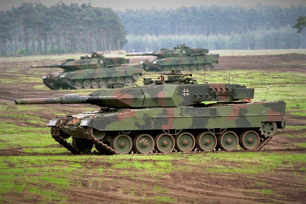 Leopard 2A5, en este caso alemán. Fuente - Bundeswehr.