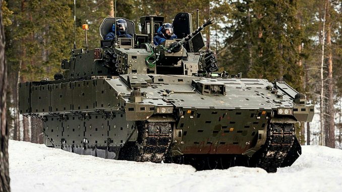 Vehículo de Combate Ajax, de General Dynamics. Fuente - Ministerio de Defensa del Reino Unido.