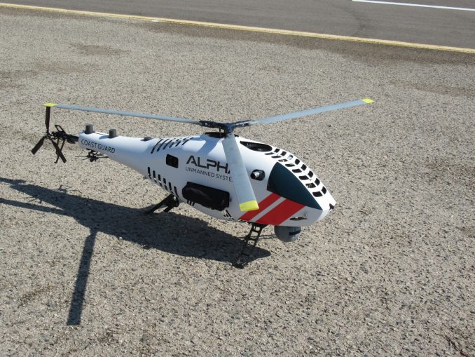 UAV Alpha 900 de Alpha Unmanned Systems. Fuente - Alpha Unmanned Systems.
