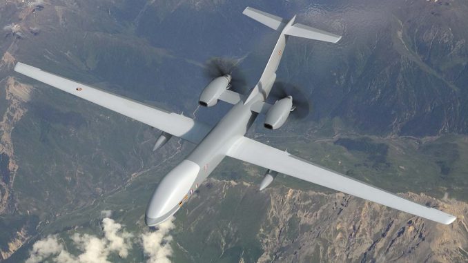 Infografía del futuro Eurodrone. Fuente - Airbus.