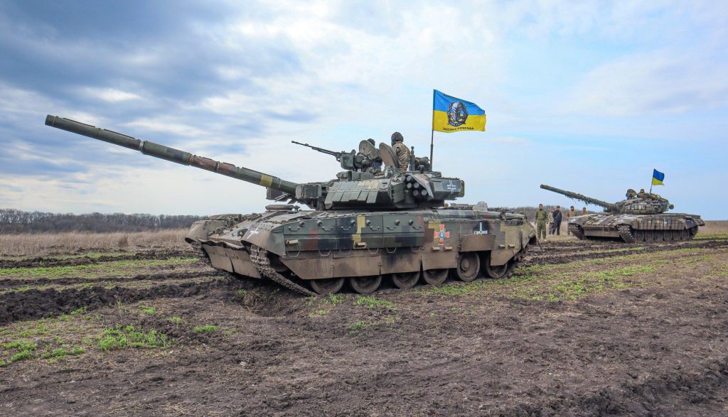 Carro de combate T-84 Oplot ucraniano. Fuente - Ministerio de Defensa de Ucrania.
