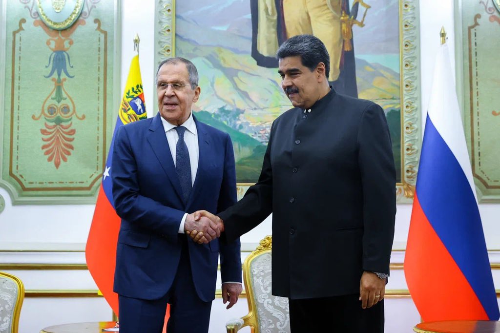 Lavrov y Maduro. Fuente - Ministerio de Asuntos Exteriores de Rusia. 