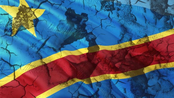 Bandera de la República Democrática del Congo. Fuente - Shutterstock.