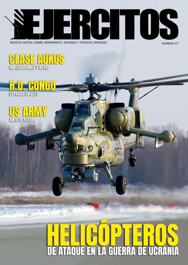 Revista Ejércitos - Número 47. Imagen de fondo - Alex Beltyukov.