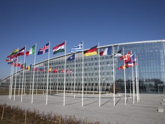 Vista exterior del Cuartel General de la OTAN en Zaventem, Bruselas. Fuente - OTAN.