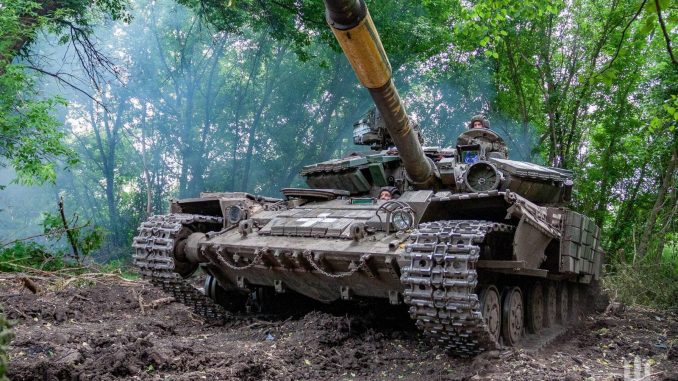 Carro de combate ucraniano en la región de Donetsk. Fuente - Ministerio de Defensa de Ucrania.