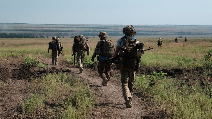Militares ucranianos en la región de Zaporiyia. Fuente - Ministerio de Defensa de Ucrania.