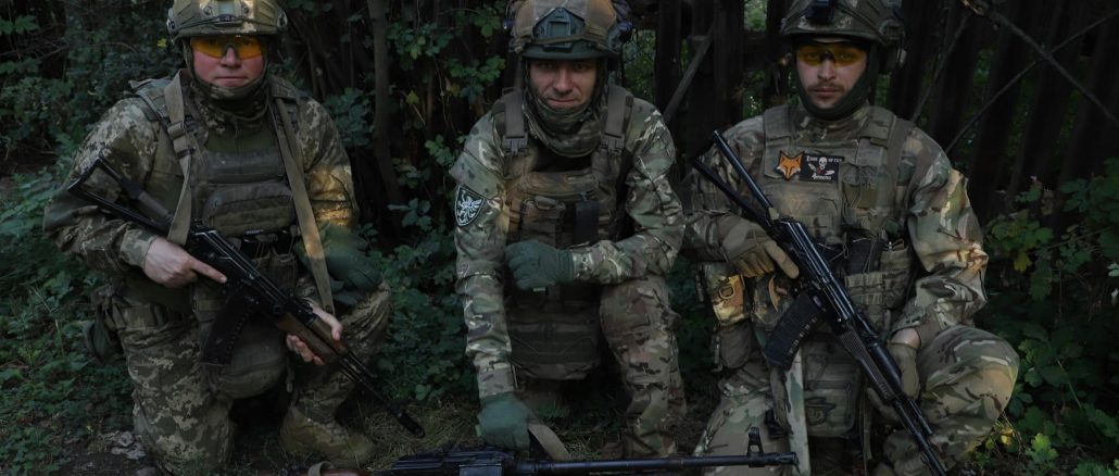 Integrantes de la 80ª Brigada de Asalto Aéreo ucraniana. Fuente - Ministerio de Defensa de Ucrania.
