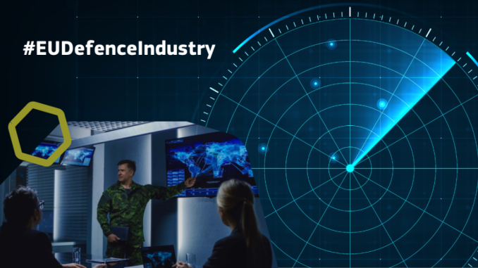 Image taken from the press release in which the new European Defense Industrial Strategy (EDIS) was announced by the European Commission