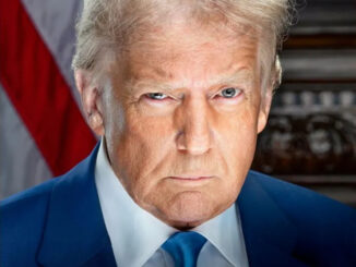 Retrato oficial de Donald Trump
