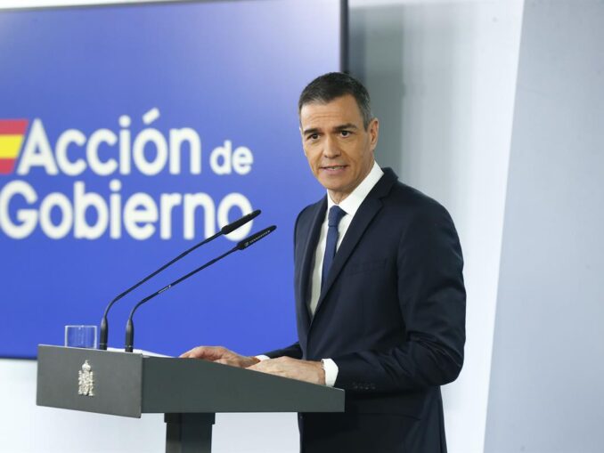 Pedro Sánchez comparece para explicar el nuevo Plan Industrial y Tecnológico para la Seguridad y la Defensa