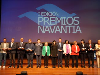 Los galardonados en la primera edición de los Premios Navantia